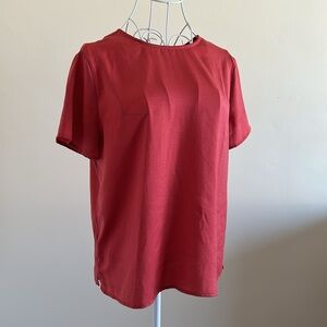 Banana Republic Coral Blouse – Size XS, Excellent Condition